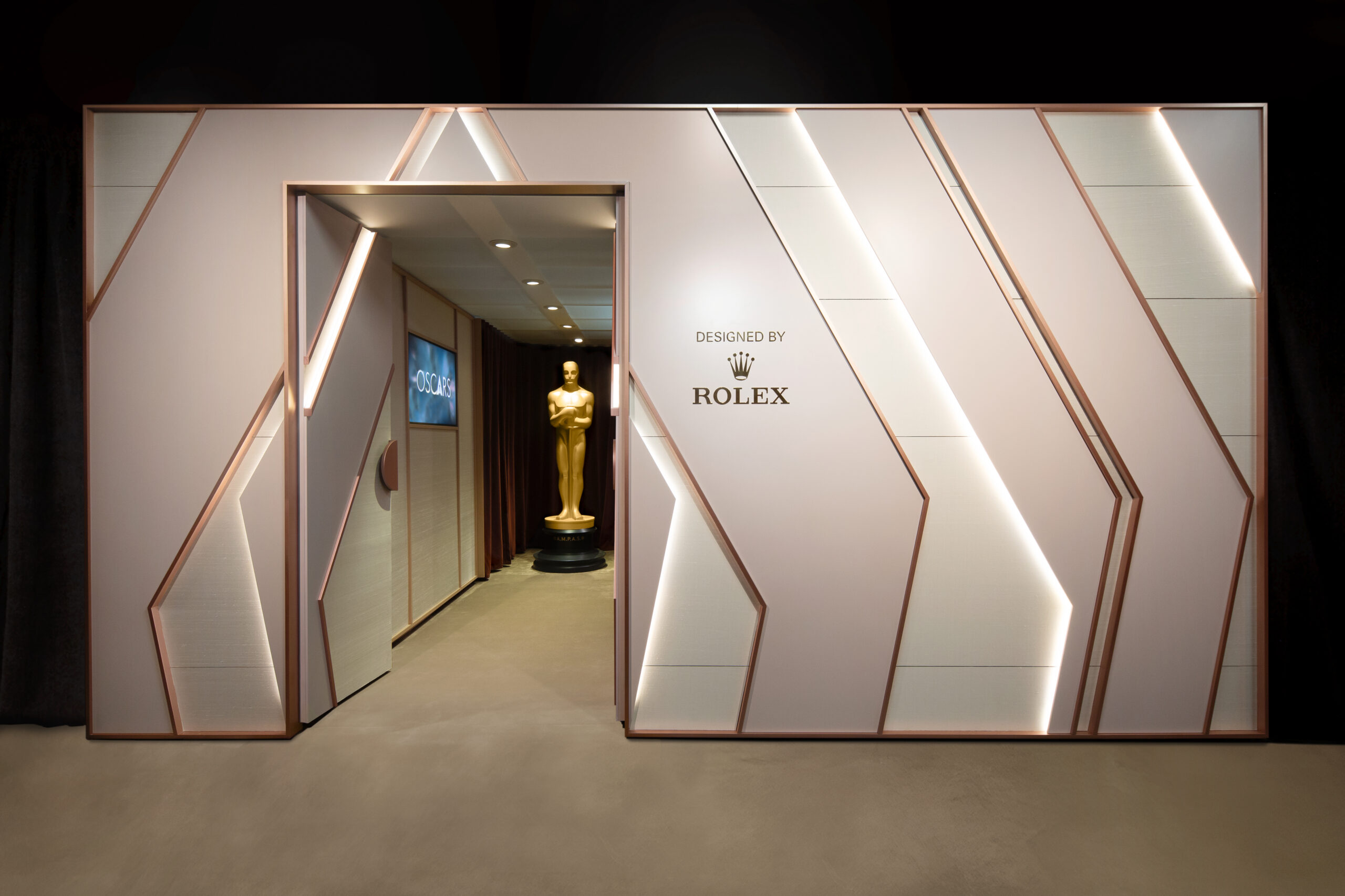 cadrage cinématographique publicité rolex 2025