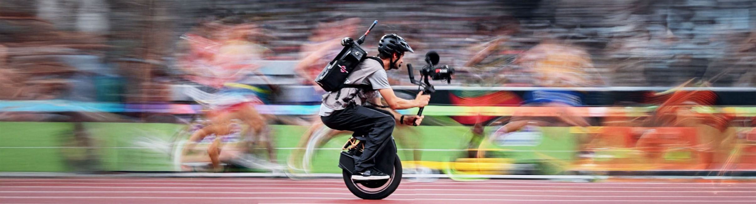 gyroroue technicam captation vidéo événement sportifs