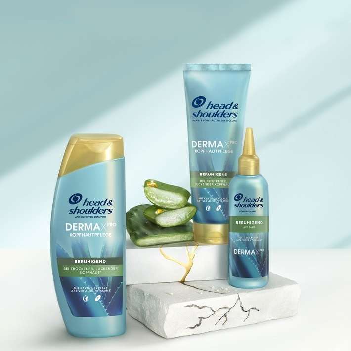 head & shoulders dermaxpro / das dreistufige pflegeritual