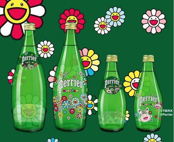 Collaboration Perrier x Murakami